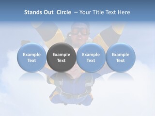 Terminal Tandem Jumping PowerPoint Template