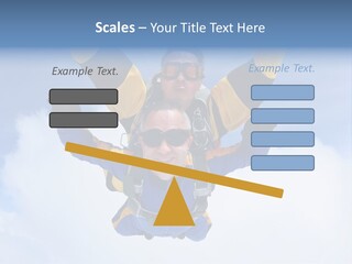 Terminal Tandem Jumping PowerPoint Template