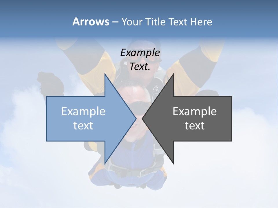 Terminal Tandem Jumping PowerPoint Template