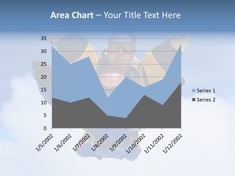 Terminal Tandem Jumping PowerPoint Template