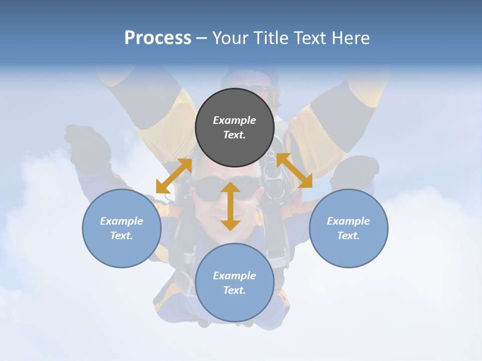 Terminal Tandem Jumping PowerPoint Template