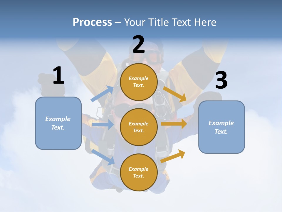Terminal Tandem Jumping PowerPoint Template