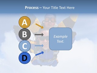 Terminal Tandem Jumping PowerPoint Template