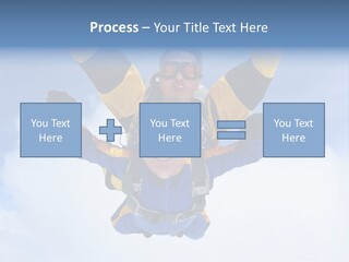 Terminal Tandem Jumping PowerPoint Template