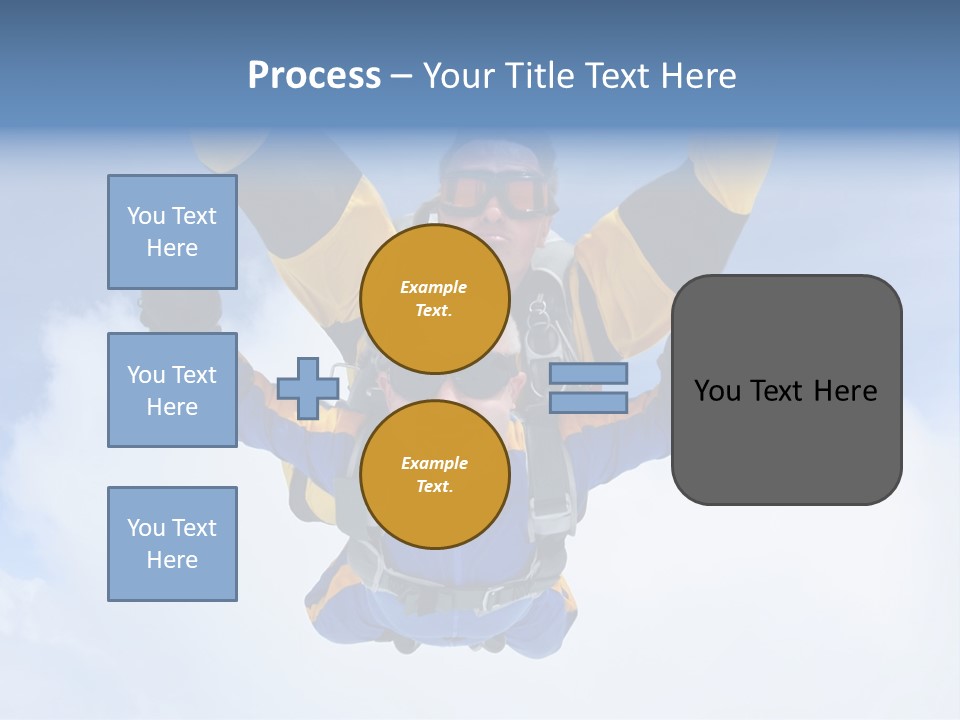 Terminal Tandem Jumping PowerPoint Template