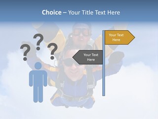 Terminal Tandem Jumping PowerPoint Template