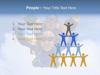 Terminal Tandem Jumping PowerPoint Template