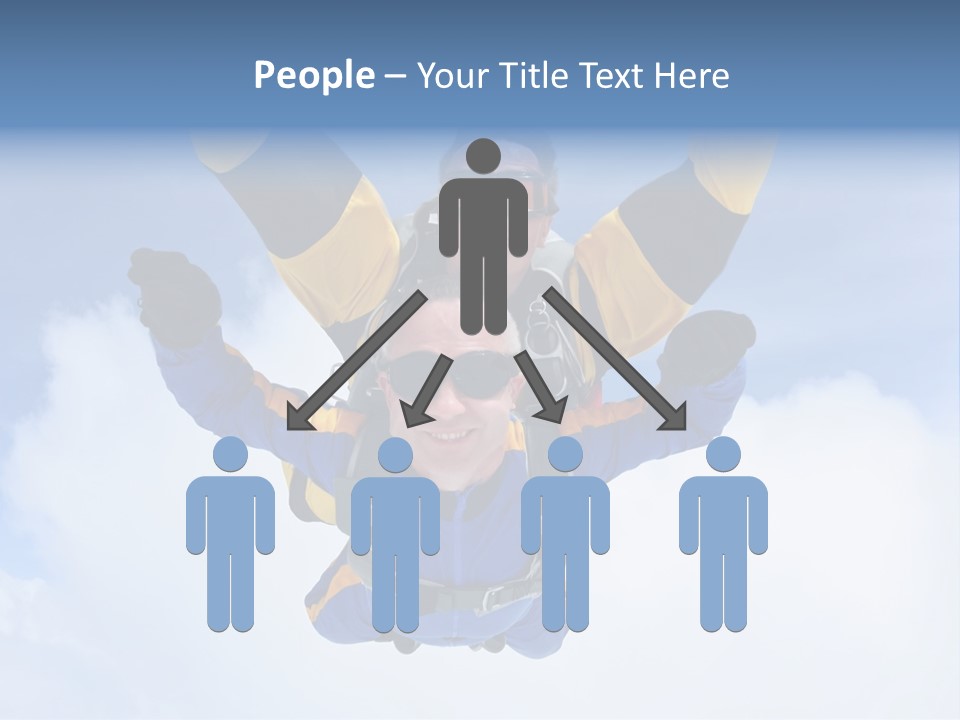 Terminal Tandem Jumping PowerPoint Template
