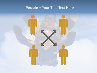 Terminal Tandem Jumping PowerPoint Template