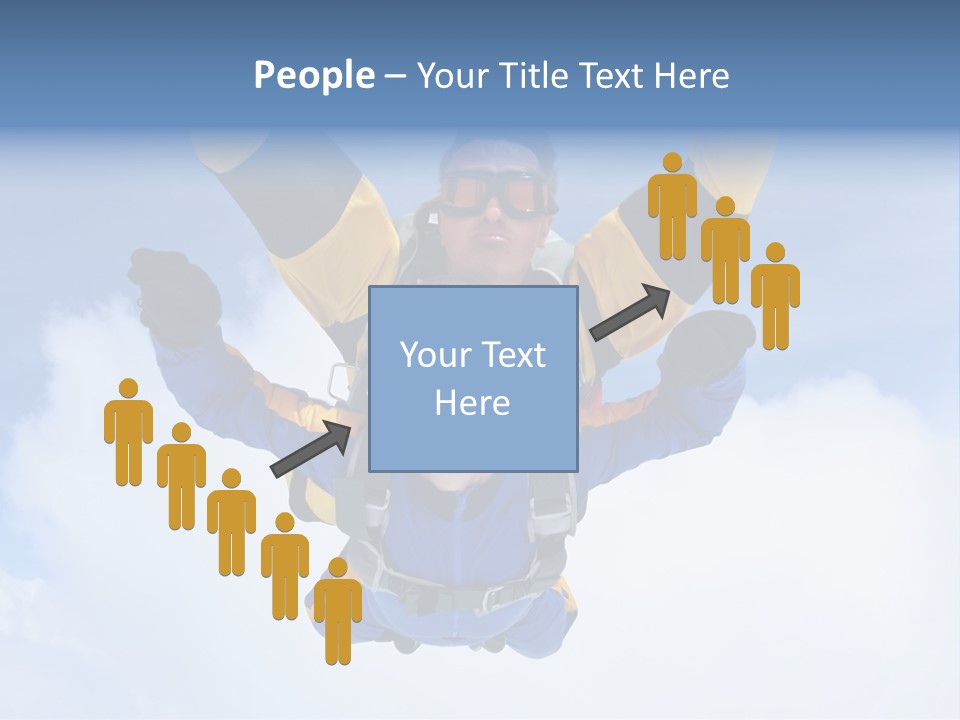 Terminal Tandem Jumping PowerPoint Template