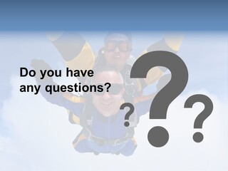 Terminal Tandem Jumping PowerPoint Template