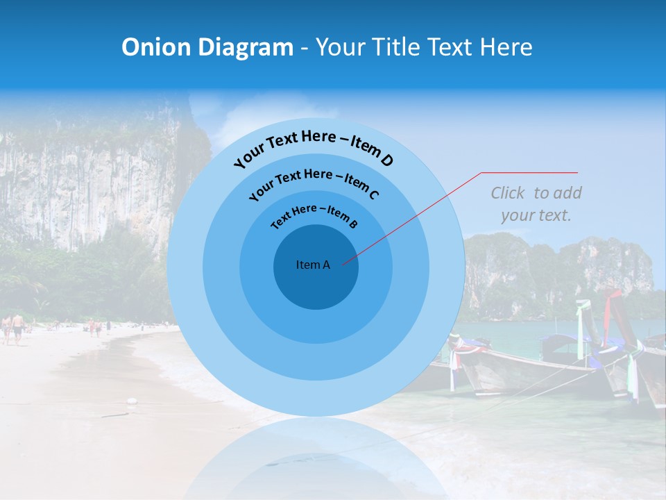 A Group Of Boats Sitting On Top Of A Sandy Beach PowerPoint Template