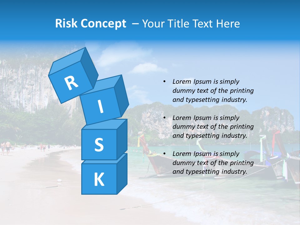 A Group Of Boats Sitting On Top Of A Sandy Beach PowerPoint Template