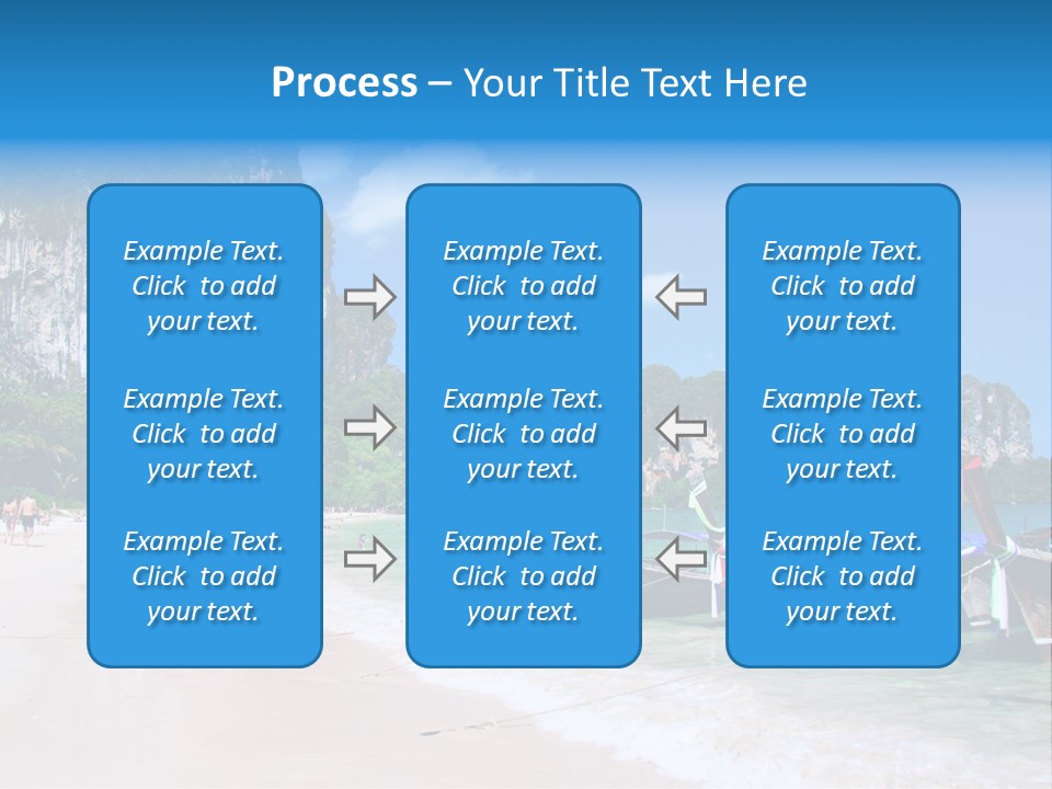 A Group Of Boats Sitting On Top Of A Sandy Beach PowerPoint Template
