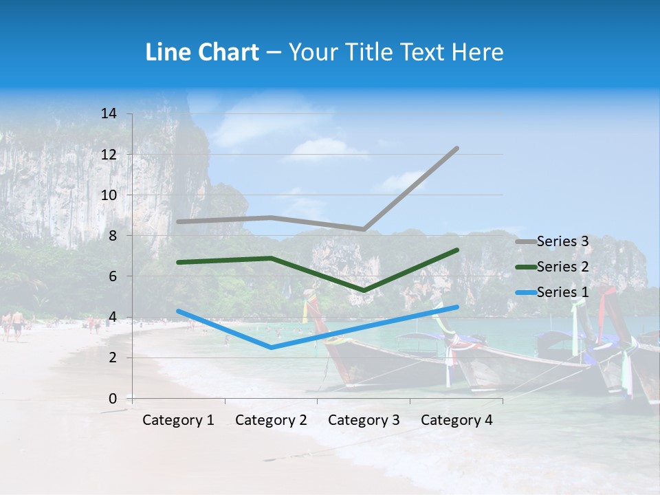 A Group Of Boats Sitting On Top Of A Sandy Beach PowerPoint Template