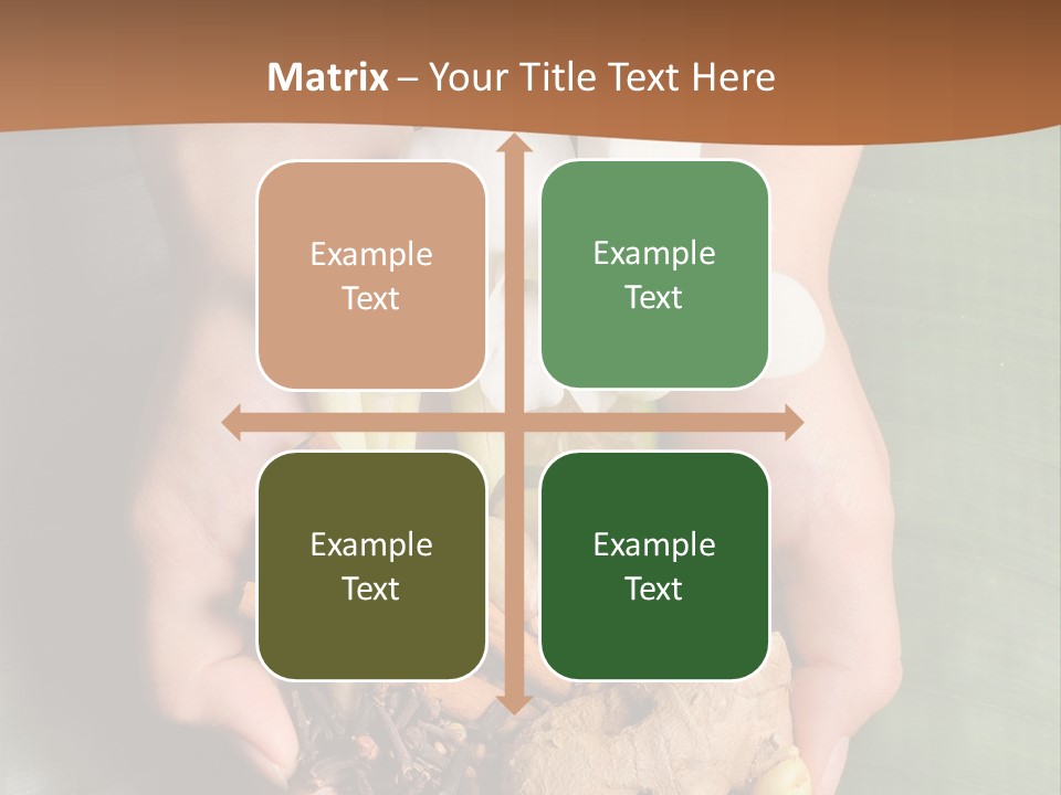 Beauty Heaven Rain PowerPoint Template