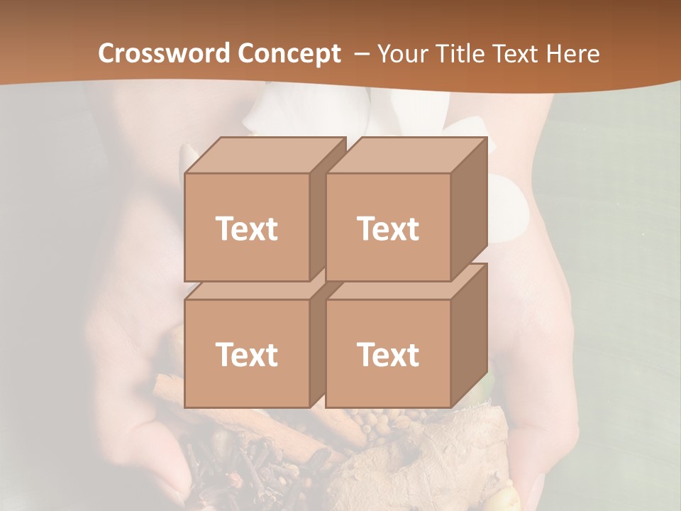 Beauty Heaven Rain PowerPoint Template