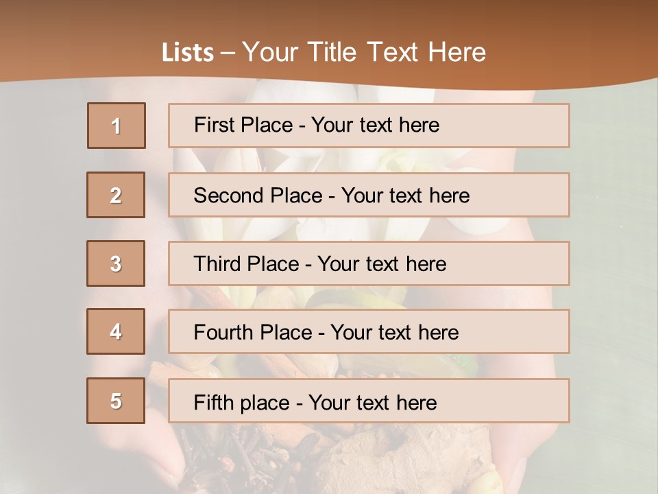 Beauty Heaven Rain PowerPoint Template