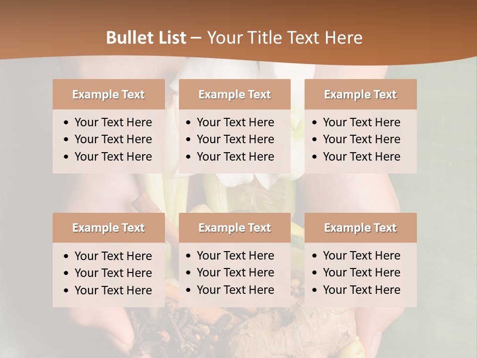 Beauty Heaven Rain PowerPoint Template