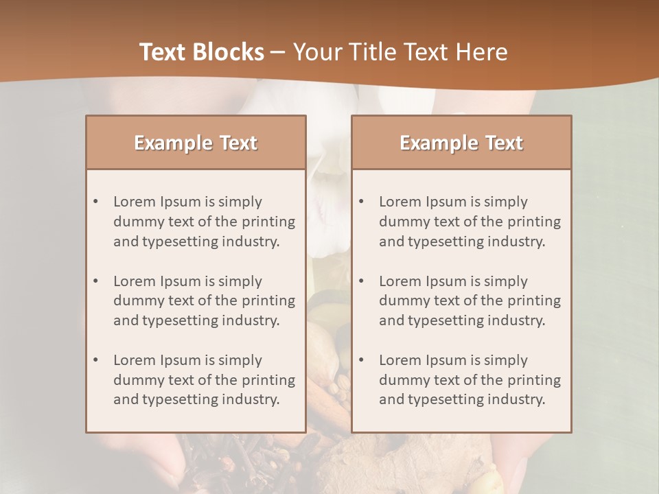 Beauty Heaven Rain PowerPoint Template