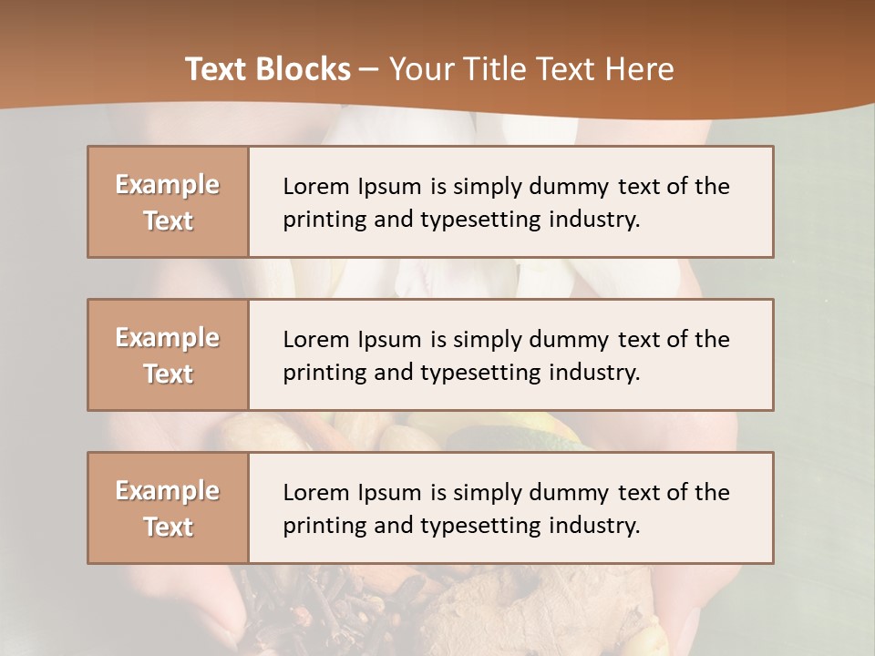 Beauty Heaven Rain PowerPoint Template