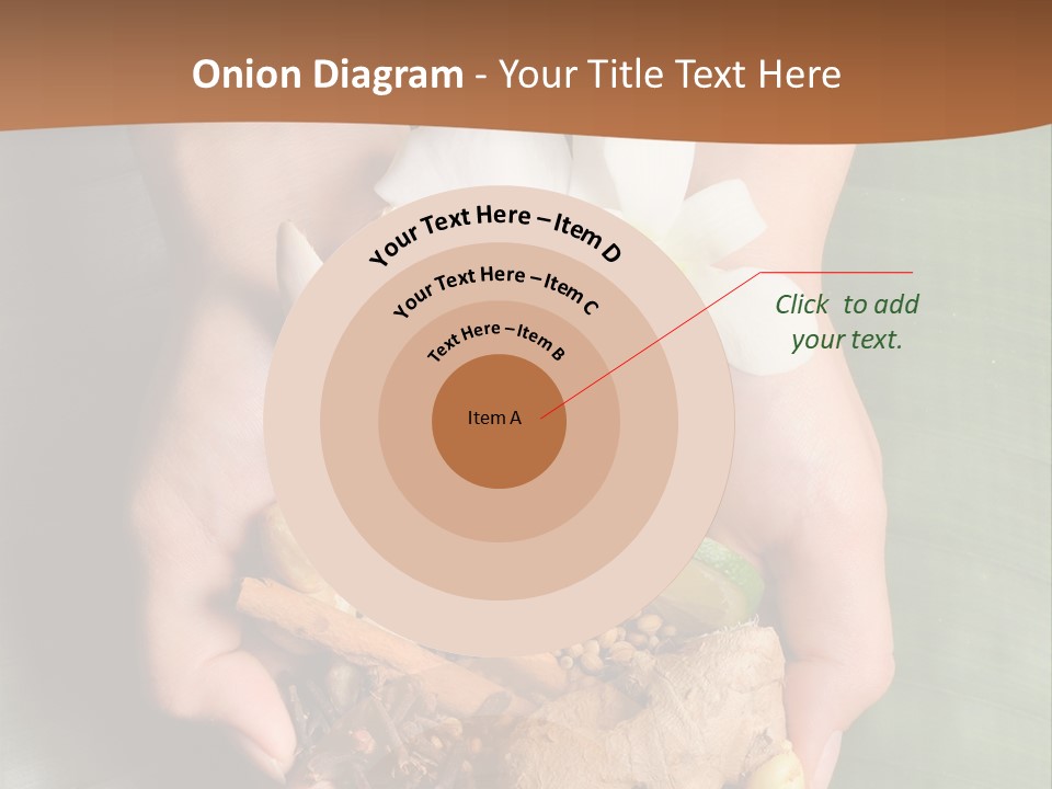 Beauty Heaven Rain PowerPoint Template