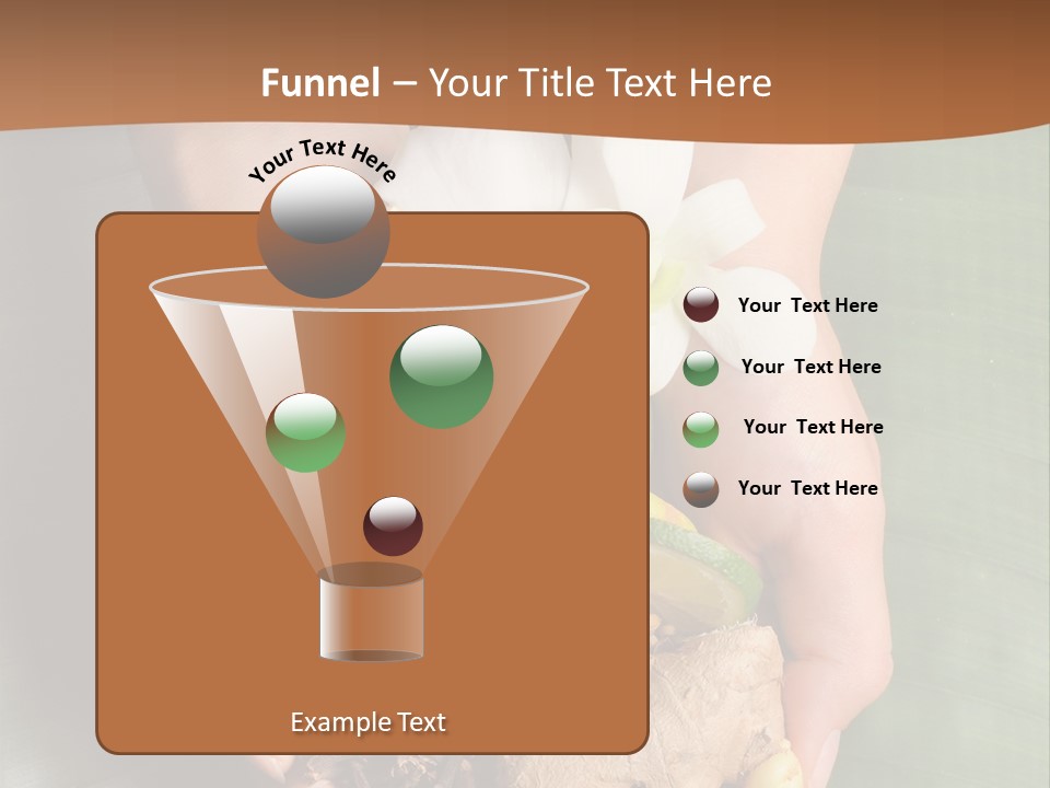 Beauty Heaven Rain PowerPoint Template
