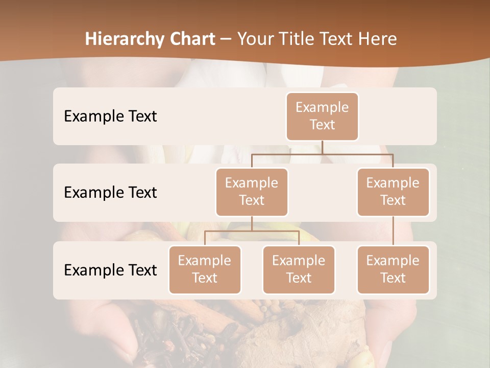 Beauty Heaven Rain PowerPoint Template