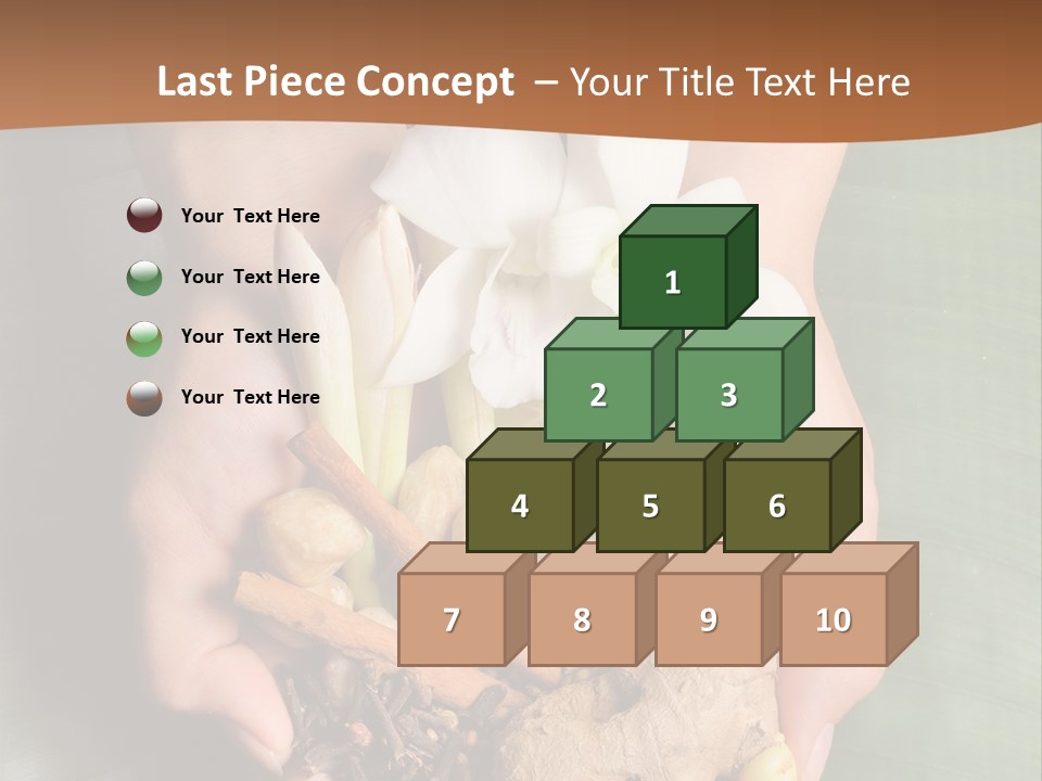 Beauty Heaven Rain PowerPoint Template