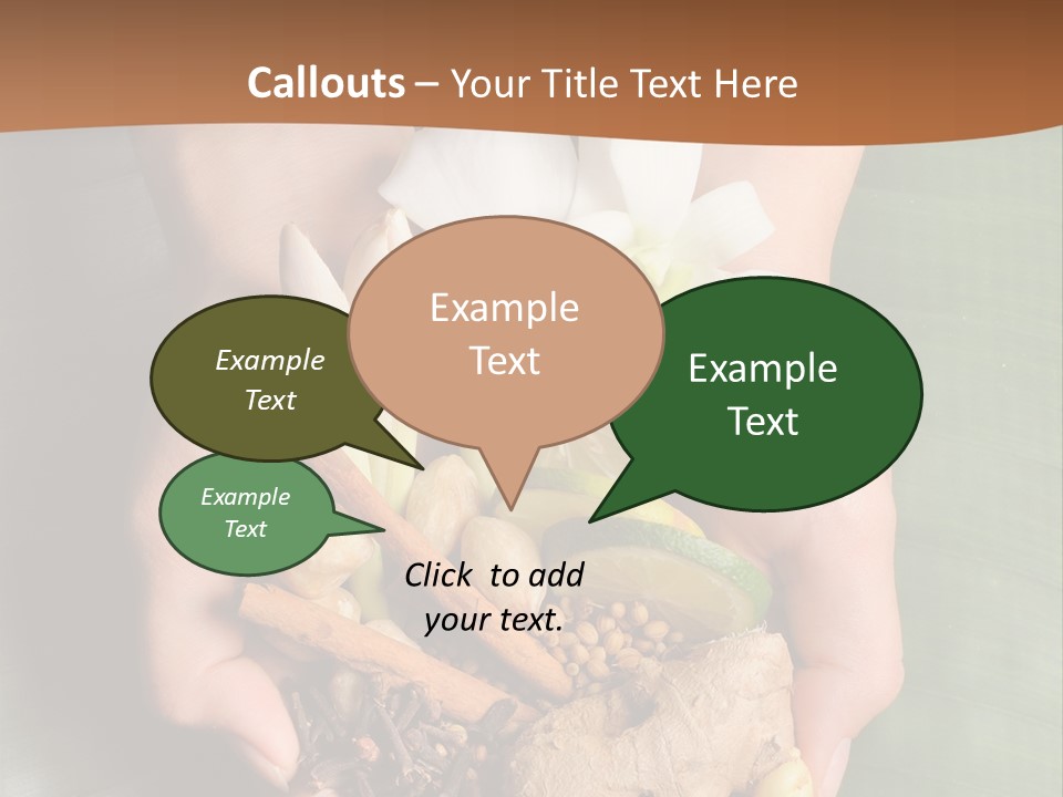 Beauty Heaven Rain PowerPoint Template