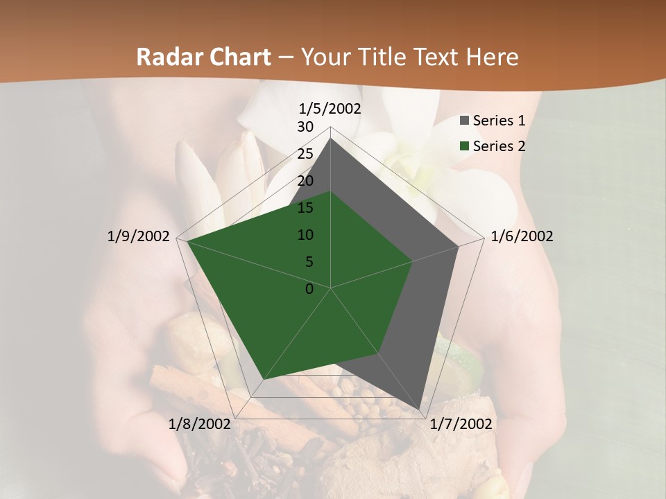 Beauty Heaven Rain PowerPoint Template