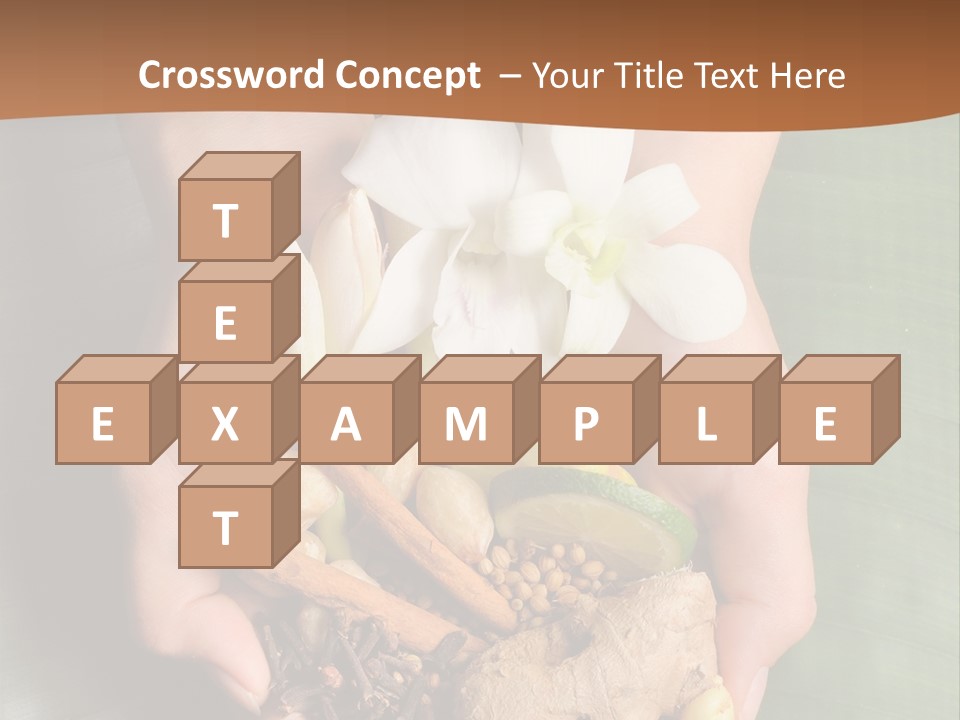 Beauty Heaven Rain PowerPoint Template