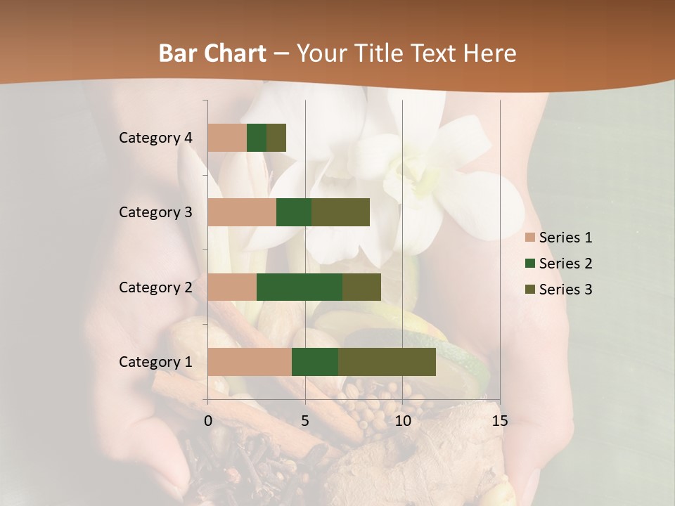 Beauty Heaven Rain PowerPoint Template