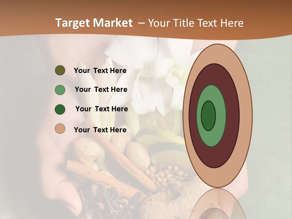 Beauty Heaven Rain PowerPoint Template