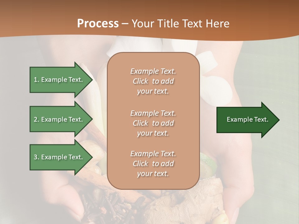 Beauty Heaven Rain PowerPoint Template