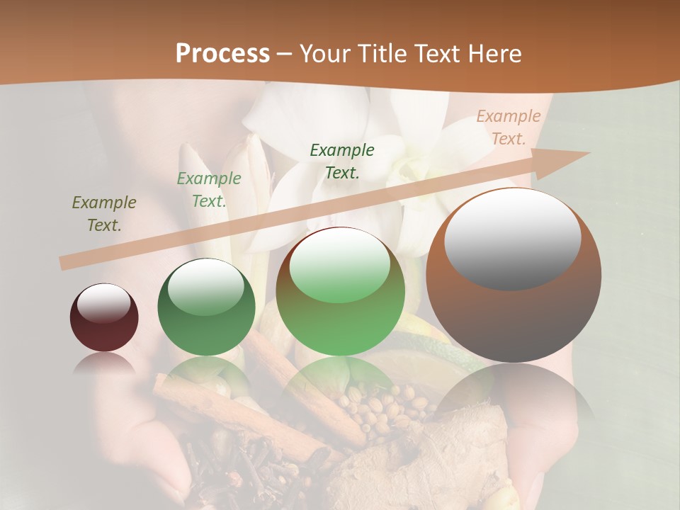 Beauty Heaven Rain PowerPoint Template