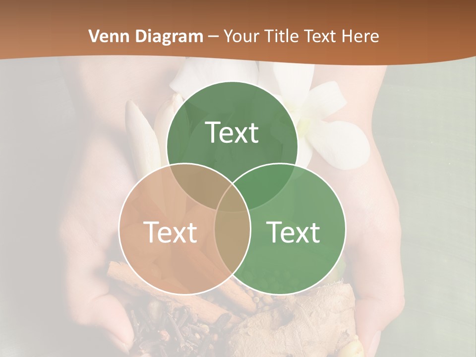 Beauty Heaven Rain PowerPoint Template