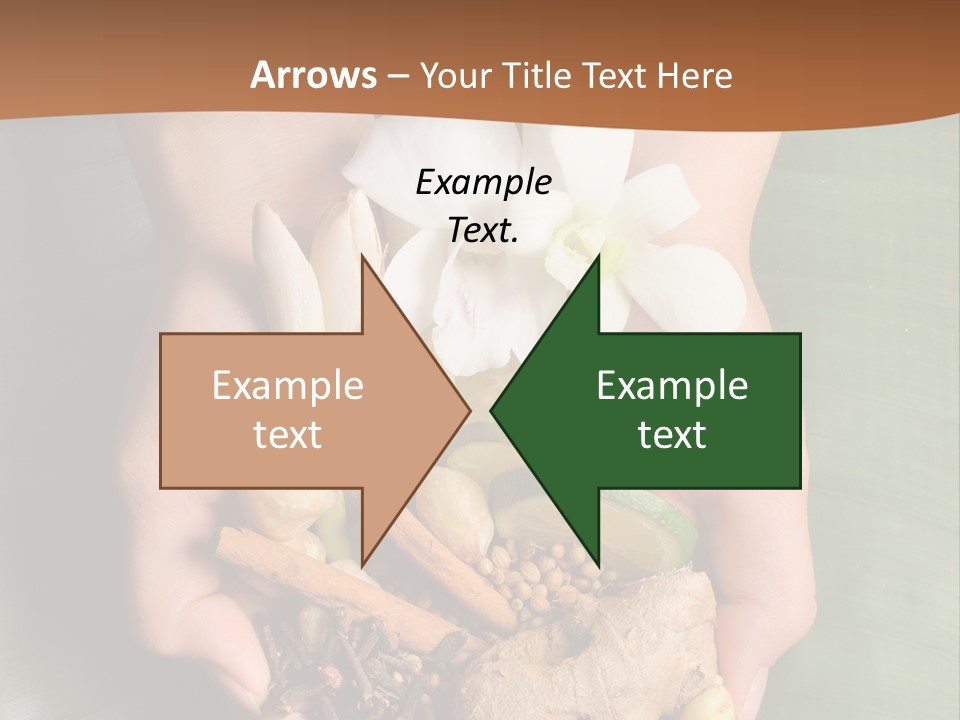 Beauty Heaven Rain PowerPoint Template