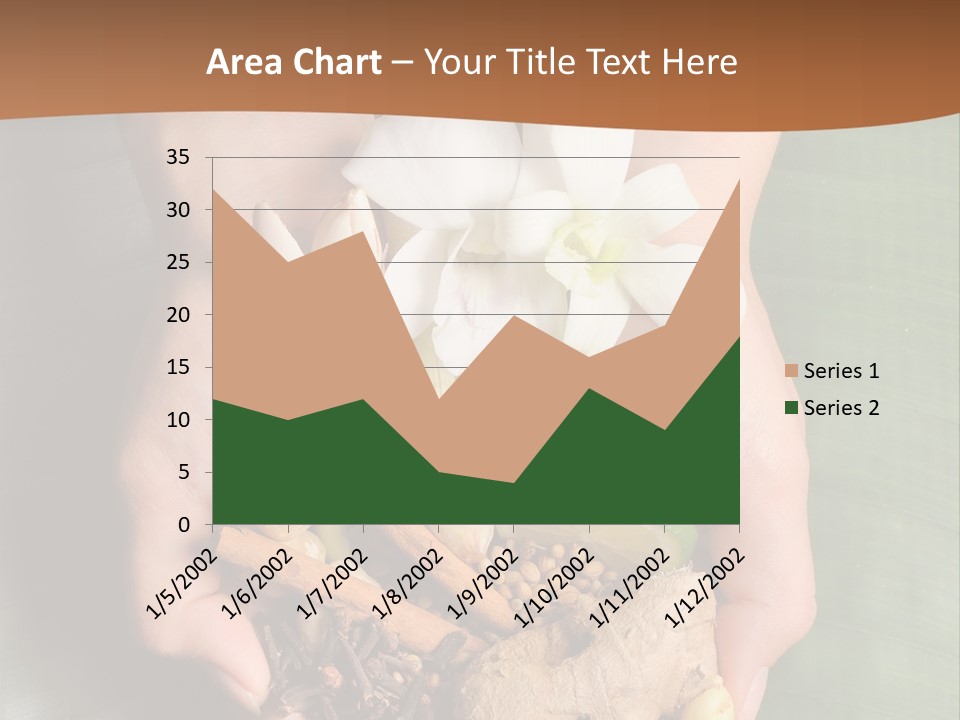 Beauty Heaven Rain PowerPoint Template