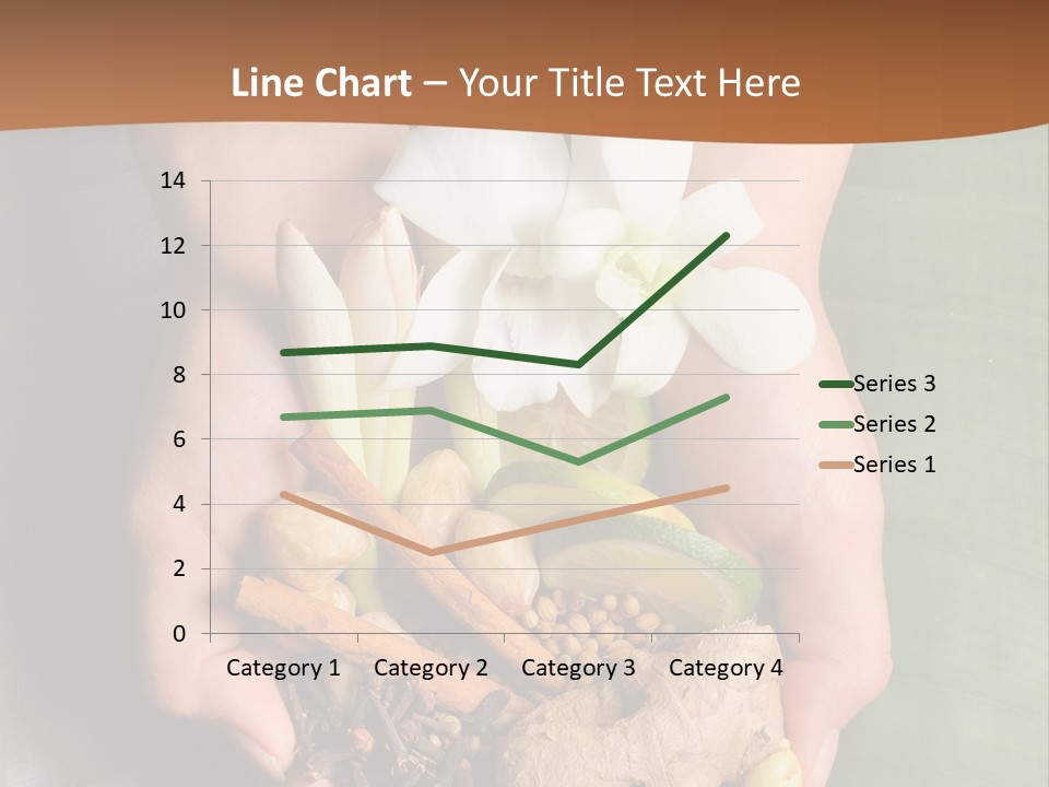 Beauty Heaven Rain PowerPoint Template