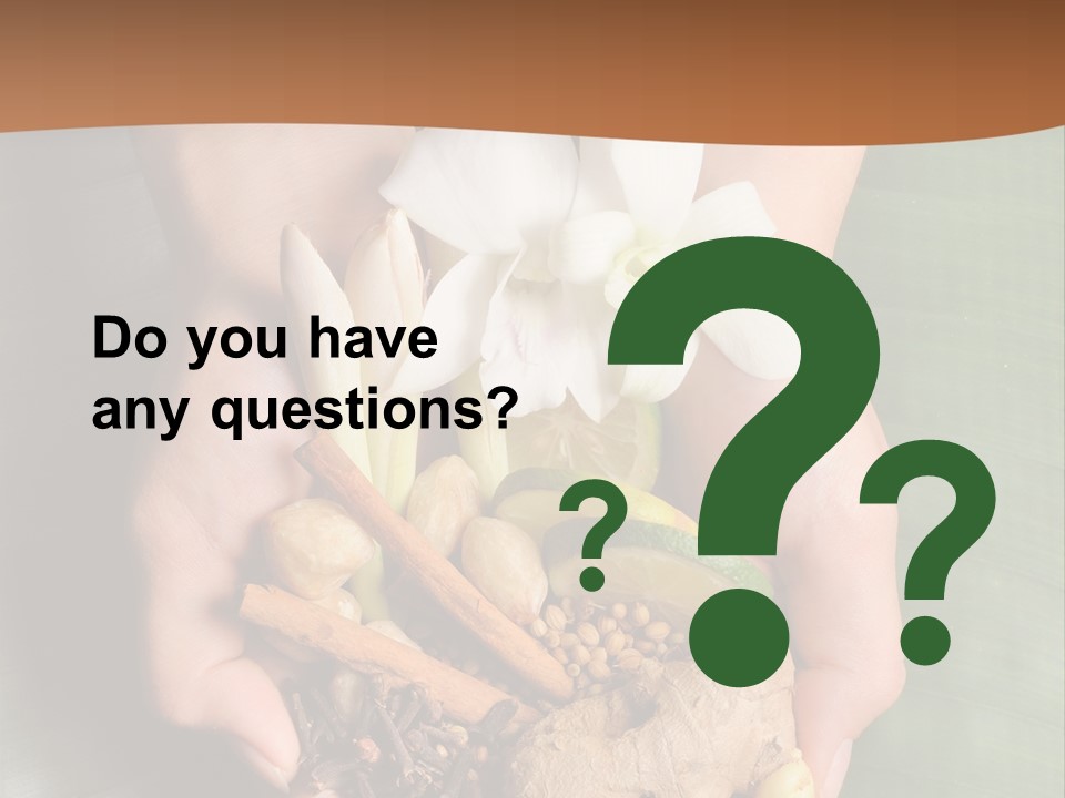 Beauty Heaven Rain PowerPoint Template