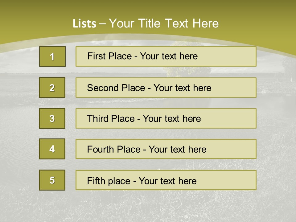 Beauty Heaven Rain PowerPoint Template
