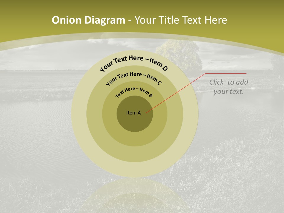 Beauty Heaven Rain PowerPoint Template