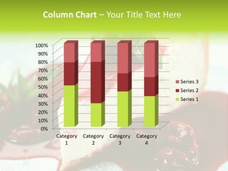 Eat Red Cherry PowerPoint Template