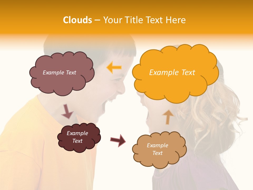 Confrontation Attitude Argument PowerPoint Template