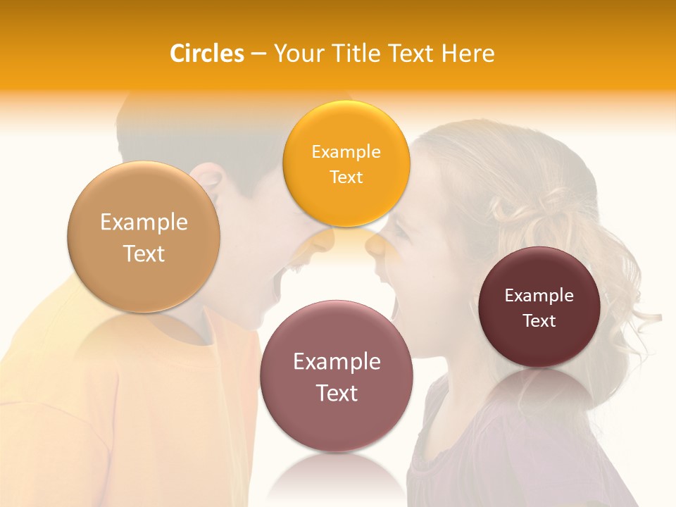 Confrontation Attitude Argument PowerPoint Template