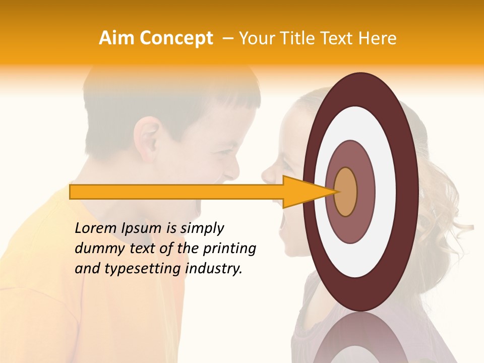 Confrontation Attitude Argument PowerPoint Template