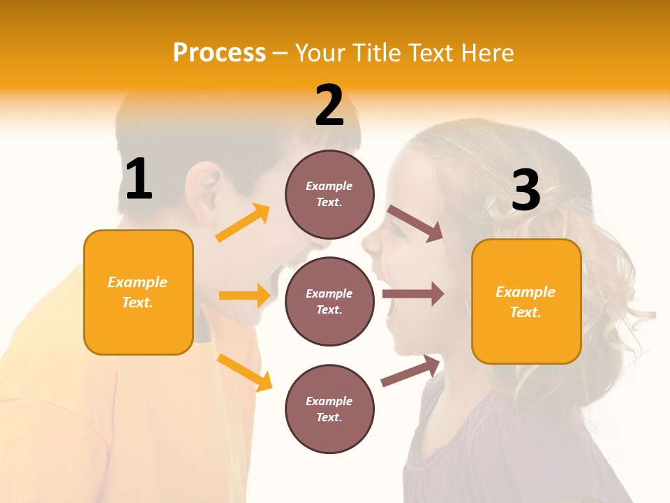 Confrontation Attitude Argument PowerPoint Template