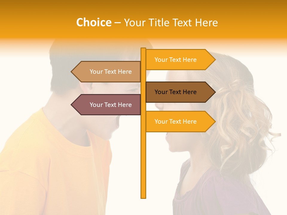 Confrontation Attitude Argument PowerPoint Template