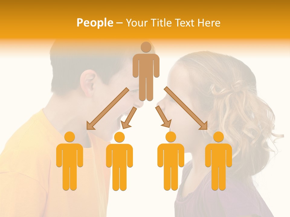 Confrontation Attitude Argument PowerPoint Template